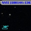 NVSS J100144+130205