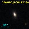 2MASX J10045719+1018136
