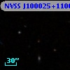 NVSS J100025+110608