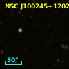 NSC J100245+120206