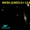 NVSS J100213+114121