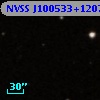 NVSS J100533+120728