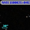 NVSS J100025+045350
