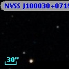 NVSS J100030+071810