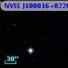 NVSS J100016+022632