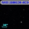 NVSS J100120+023444
