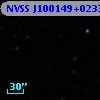 NVSS J100149+023339