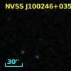 NVSS J100246+035219
