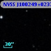 NVSS J100249+023749