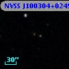 NVSS J100304+024911