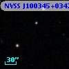 NVSS J100345+034228