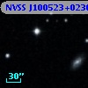 NVSS J100523+023024