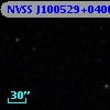 NVSS J100529+040036