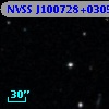 NVSS J100728+030540
