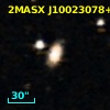 2MASX J10023078+0018267