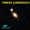2MASX J10002032+0030215