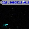 2QZ J100052.9+011637