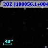 2QZ J100056.1+004242
