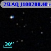 2SLAQ J100200.40+000418.5