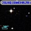 2SLAQ J100348.70+000930.8