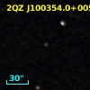 2QZ J100354.0+005152