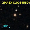 2MASX J10034550+0001478