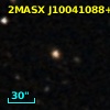 2MASX J10041088+0014438