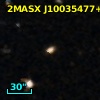 2MASX J10035477+0034574