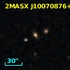 2MASX J10070876+0037008
