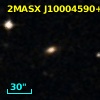 2MASX J10004590+0001291