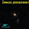 2MASX J09582900+0034297