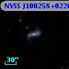 NVSS J100258+022037