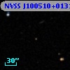 NVSS J100510+013158