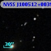 NVSS J100512+003802