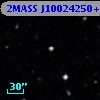 2MASS J10024250+0012251