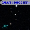 2MASS J10022155+0016122