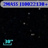 2MASS J10022130+0010505