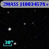 2MASS J10034578+0012036