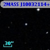 2MASS J10032114+0014041