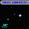 2MASS J10043537+0014009