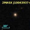 2MASX J10043937+0016537
