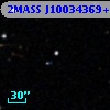 2MASS J10034369+0009408