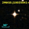 2MASS J10035041+0009534