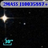 2MASS J10035887+0009557