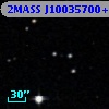 2MASS J10035700+0004225