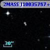 2MASS J10035787+0001553