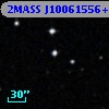 2MASS J10061556+0012457