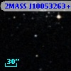 2MASS J10053263+0003138