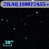2SLAQ J100724.55+000051.3