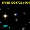 NVSS J095721+004222